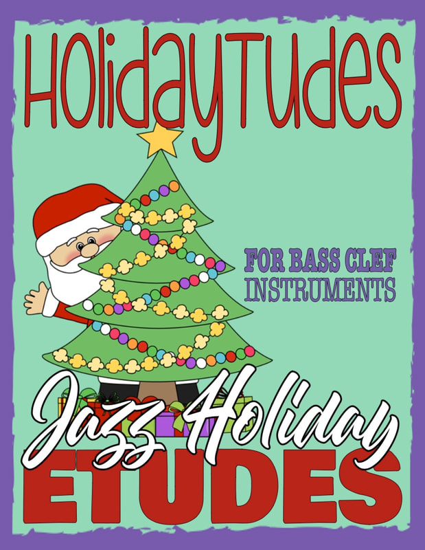 Play Holiday Christmas Jazz on your bass guitar